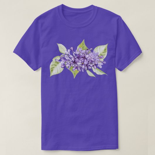 Lila T-shirt (Design voorkant)