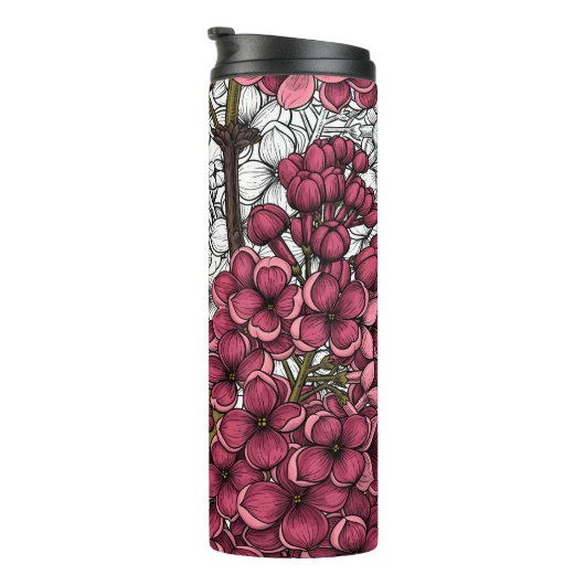 Lila Thermosbeker (Geroteerd rechts)