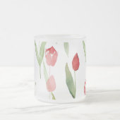 Lila tuinglas" matglas koffiemok (Center)