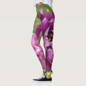 Lila tulpen op een zonnige dag leggings (Links)