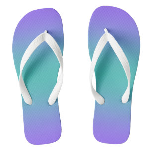 Lila Turquoise Ombre Teenslippers