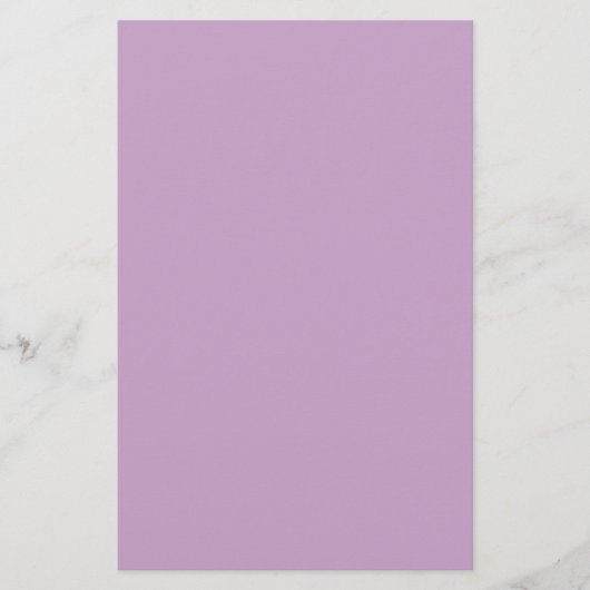 Lila vaste kleur briefpapier (Voorkant)