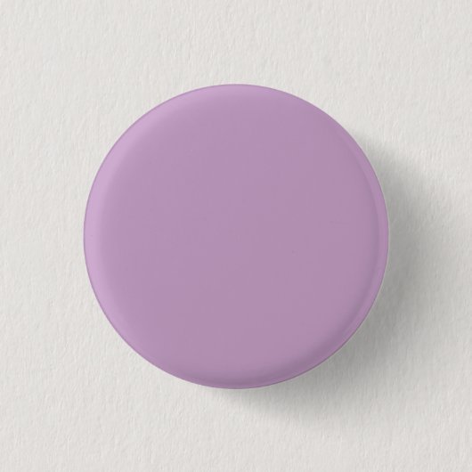 Lila vaste kleur ronde button 3,2 cm (Voorkant)