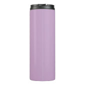 Lila vaste kleur thermosbeker (Achterkant)