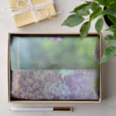 Lila ventilator Paarse schoonheid, landochtendzon Tissuepapier (Geschenk)