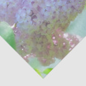 Lila ventilator Waterverf Paars landontwerp Tissuepapier (Detail)