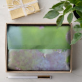 Lila ventilator Waterverf Paars landontwerp Tissuepapier (Geschenk)