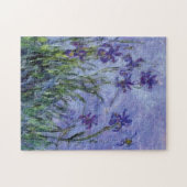 Lila verhogingen door Claude Monet Puzzle Legpuzzel (Horizontaal)