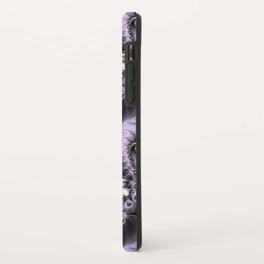 Lila Verlichtingsvlakte Abstract Floral Fractal Ar Case-Mate iPhone Case (Achterkant/links)
