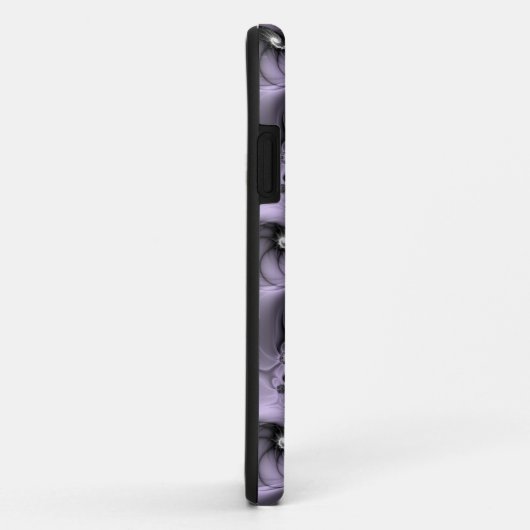 Lila Verlichtingsvlakte Abstract Floral Fractal Ar Case-Mate iPhone Case (Achterkant/rechts)