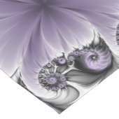 Lila Verlichtingsvlakte Abstract Floral Fractal Ar Medium Tafelloper (Hoek)