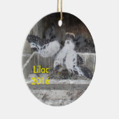 lila versiering 2016 keramisch ornament (Rechts)