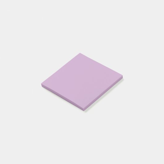 Lila vierkant post-it® notes (Schuin)