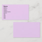  Lila Visitekaartje (Voorkant / Achterkant)