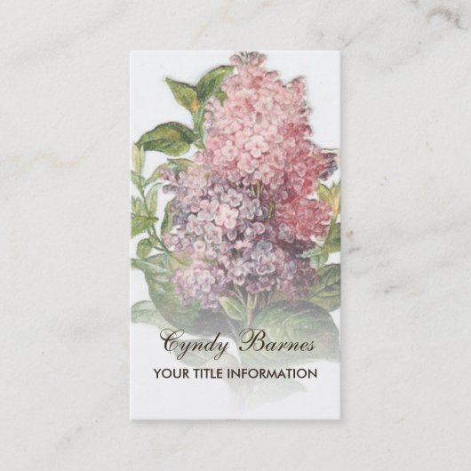  Lila Visitekaartje (Voorkant)