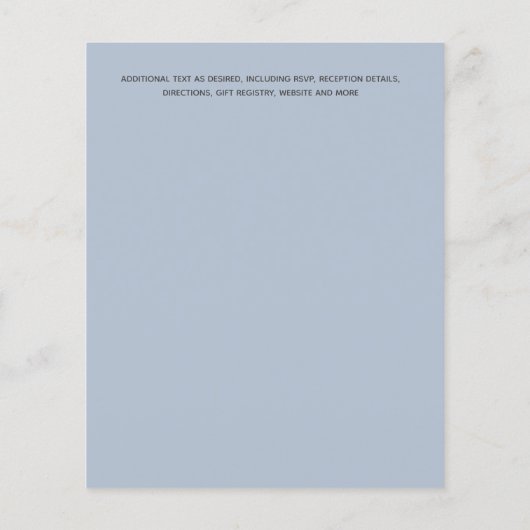 Lila vlinder met de laagste begroting flyer (Achterkant)