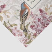 Lila Vloeibaar Frans  Lijst ontkoppeling Tissuepapier (Detail)