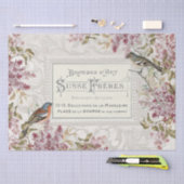 Lila Vloeibaar Frans  Lijst ontkoppeling Tissuepapier (Craft)