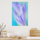 Lila vlokken poster (Keuken)