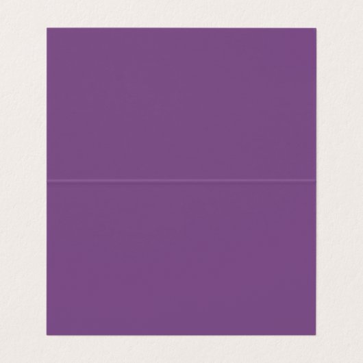 lila waterverf visitekaartje (Binnenkant ongevouwen)