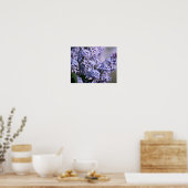 Lila weergave afdrukken poster (Keuken)