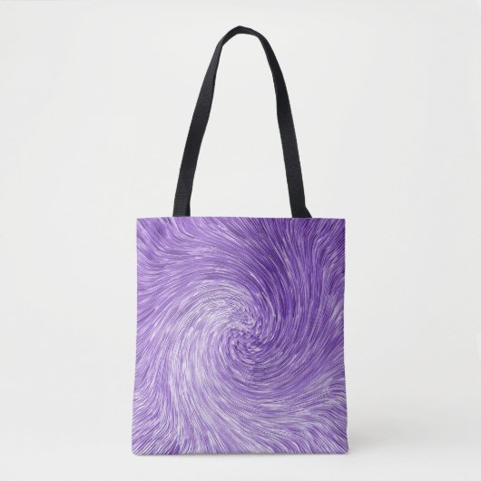 Lila werveling....... tote bag (Voorkant)