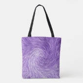 Lila werveling....... tote bag (Achterkant)