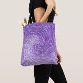 Lila werveling....... tote bag (Dichtbij)