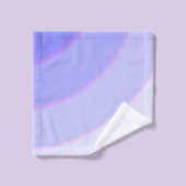 Lila wervelingen handdoek set (Wasdoekje)