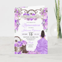 Lila Western Charro Bi-Fold Quinceanera