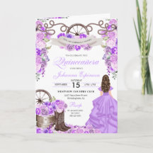 Lila Western Charro Bi-Fold Quinceanera