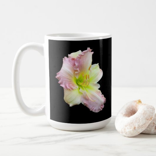 Lila Witte Lelie Mok (Met donut)