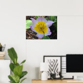 Lila Wonder Tulip Poster (Thuiskantoor)