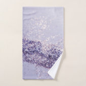 Lila zeemeermin Magisch Glitter #1 Bad Handdoek (Handdoek)