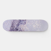 Lila zeemeermin Magisch Glitter #1 Persoonlijk Skateboard (Horizontaal)