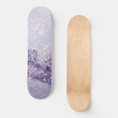 Lila zeemeermin Magisch Glitter #1 Persoonlijk Skateboard (Voorkant)