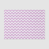 Lila ZigZag / Chevron Patroon Tissuepapier (Voorkant)