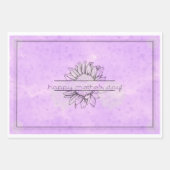 Lila zonnebloempitten voor Moederdag Inpakpapier Vel (Voorkant)