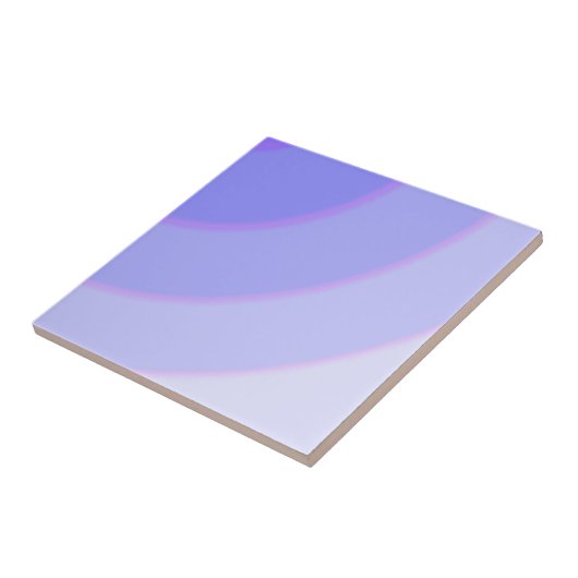 Lila Zwemelen Keramische Tegel Tegeltje (Zijkant)