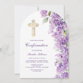 Lilac Arch Confirmation Kaart (Voorkant)