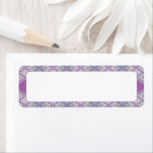 LILAC ARGYLE BREISEL .75"x2.25" Labels (Insitu)