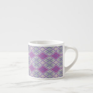 LILAC ARGYLE BREISEL Espressiekopje Espresso Kop