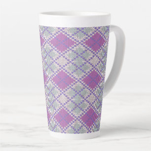 LILAC ARGYLE BREISEL HOOG LATTE MOKKAKOPJE MOK