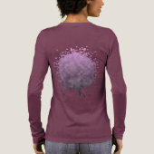 Lilac As Tri-Blend Shirt (Achterkant)