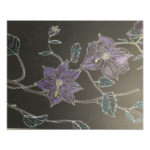 Lilac Bloemen Tekening