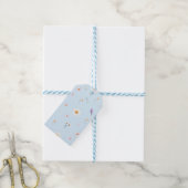 Lilac-bloemetjes Cadeaulabel (Met Touw)