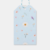 Lilac-bloemetjes Cadeaulabel (Achterkant)