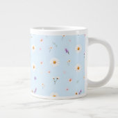 Lilac-bloemetjes Grote Koffiekop (Rechts)