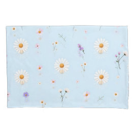 Lilac Bloemetjes Kussensloop