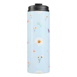 Lilac-bloemetjes Thermosbeker